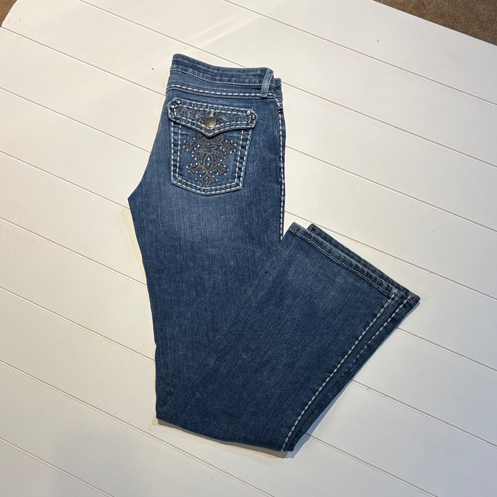 Wrangler Rock 47 ultra low rise Jeans! Size 30